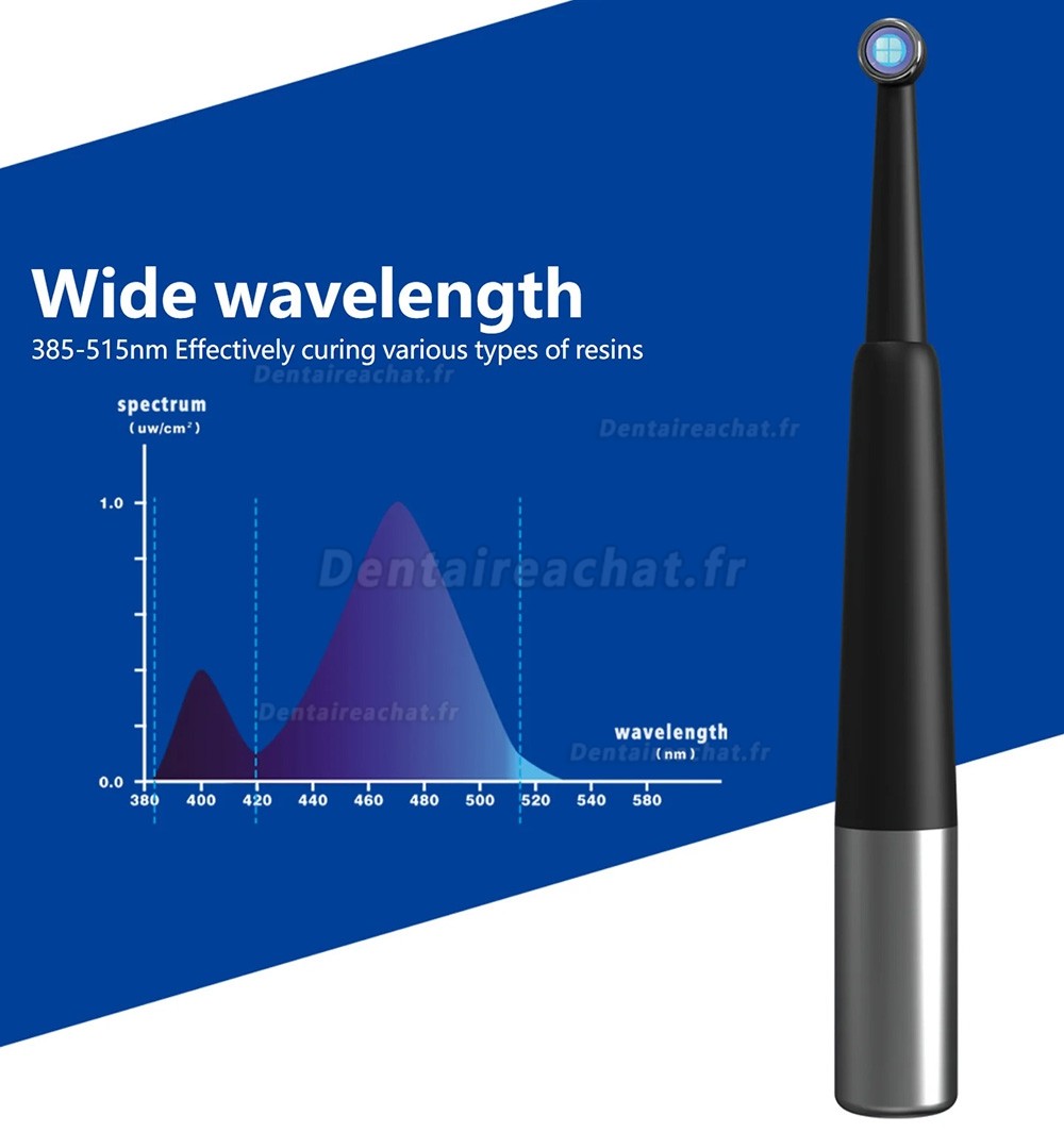 Lampe à photopolymériser LED Yusendent DB686 Halo avec détecteur de caries